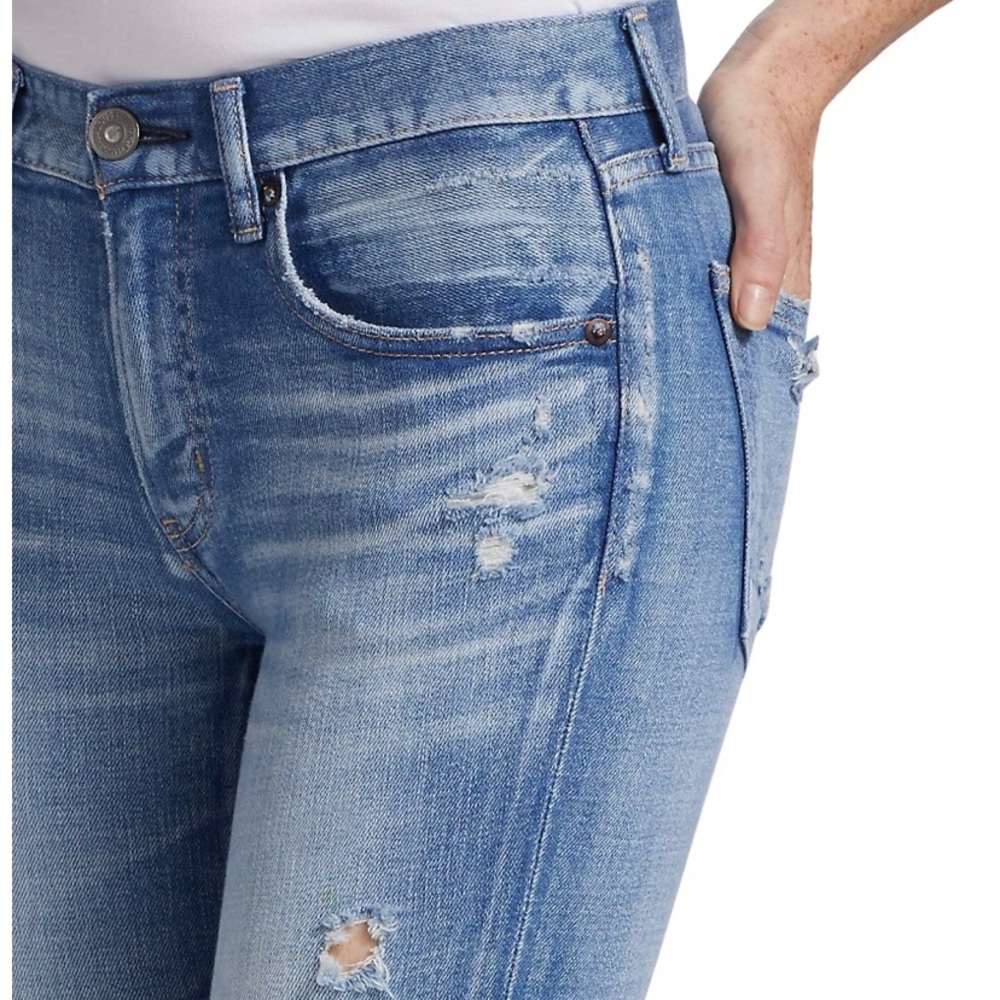 NWT Moussy lenwood skinnys light blue size 25 or 26
